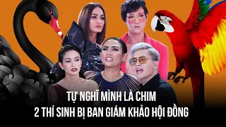 VNTM 9 | CASTING SERIES #2: ẢO TƯỞNG MÌNH LÀ CHIM KHI CHỤP ẢNH, HAI THÍ SINH BỊ GIÁM KHẢO HỘI ĐỒNG