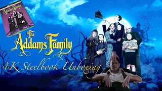 The Addams Family 4K Steelbook Unboxing