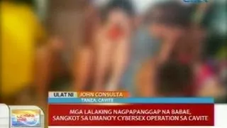 UB: Mga lalaking nagpapanggap na babae, sangkot sa umano'y cybersex operation sa Cavite