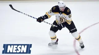 David Pastrnak Gives Tips On Executing The Perfect One-Timer