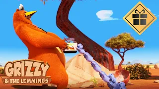 🍫 Compilation: Top Yummy Battles 🐻🐹 Grizzy & the Lemmings / 15 min Cartoon