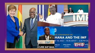 IMF joint press conference on Ghana's $3 billion bailout request