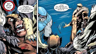 Sabretooth Kills Wolverine’s Family (Fall of X)