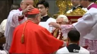 Pope Benedict creates 22 new cardinals