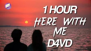 Here With Me - d4vd 1 Hour Loop // d4vd - Here With Me **NO ADS**