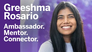 Greeshma’s Western Experience | Ambassador. Mentor. Connector.