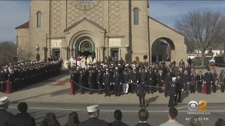 Funeral underway for hero Firefighter William Moon