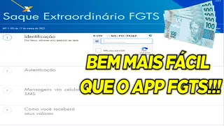 COMO CONSULTAR O FGTS EXTRAORDINARIO PELO SITE DA CAIXA SEM USAR O APP