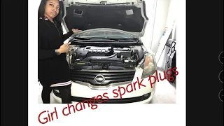 Spark plug change part 1