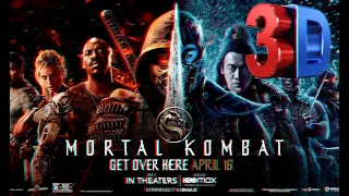 3D Mortal Kombat Movie Trailer 2021 (Anaglyph)