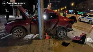 04.05.2021г - Серьезное ДТП на Красном проспекте в Новосибирске.