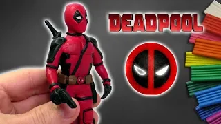 Making Deadpool 2  from plasticine Tutorial