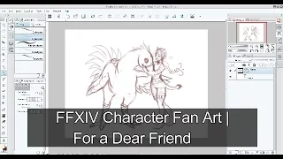 FFXIV Fan Art | Speed Paint | Artwork for Friend