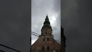 St.Peter's church, Riga, Latvia, july 2022