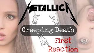 METALLICA - Russian Girl Reacts to CREEPING DEATH (Moscow 1991)