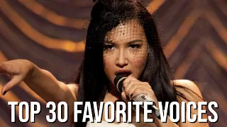 Top 30 Favorite Glee Voices