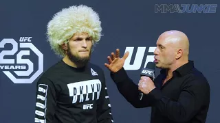 UFC 223: Khabib vs  Iaquinta ceremonial weigh-in highlight