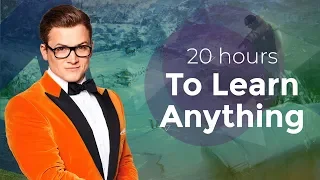 How to learn anything in 20 hours (4 steps method)