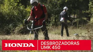 Nueva gama de desbrozadoras UMK 450 de Honda