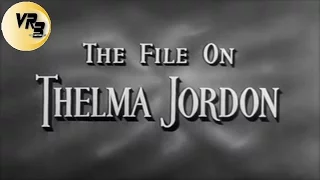 ✭ Il romanzo di Thelma Jordon Film Noir (in italiano) 1950 ★ Barbara Stanwyck ✭ by Hollywood Cinex ™