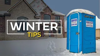 Winter Porta Potty Tips