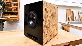 Making A Powered Sub Woofer - High Quality Bass - DIY Speaker