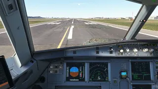 MSFS | Brussels Take-Off | Fenix A320V2