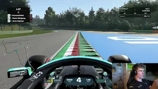 F1 2021 Imola Reversed Hotlap