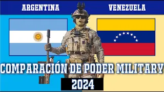 Argentina vs Venezuela. Comparación de poder militar 2024