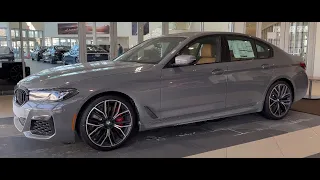 2022 BMW M550i xDrive in Bernina Grey