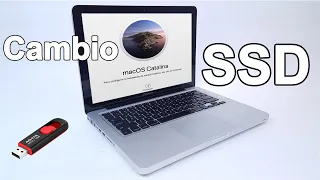 Cambio disco duro HDD a SSD en Macbook PRO 2012 || macOS Catalina || Usb booteable