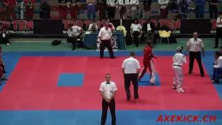 WAKO WC 2009: Semicontact Women +70kg: Berlingieri(SUI) vs. Mauriello(HUN)