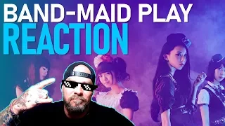 What IS this?!! | BAND-MAID - PLAY (Live) (REACTION!!!)