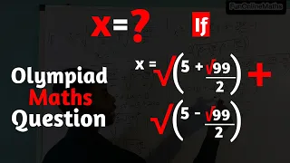Olympiad Maths Problem