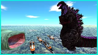 Shin Godzilla VS Bloop - Animal Revolt Battle Simulator [ARBS]