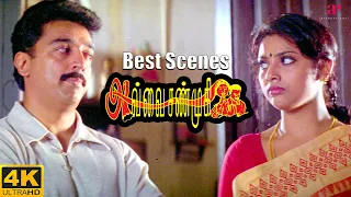 Avvai Shanmugi 4K Best Scenes | இந்த டப்பாங்குத்து பேரு கலை-யா ? | Kamal Haasan