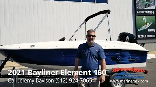 2021 Bayliner Element 160