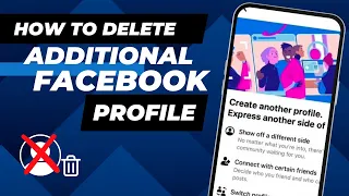 How to Delete Additional Facebook Profile