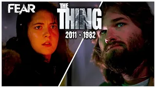 How The Thing (2011) Ending Ties Into The Thing (1982) Opening | Fear: The Home Of Horror