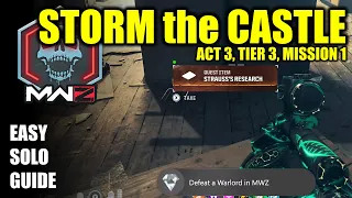 COD MW3 Zombies, Storm the Castle Solo mission guide (Act 3, Tier 3, Mission 1)