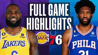 Philadelphia 76ers vs. Los Angeles Lakers Full Game Highlights | Dec 9 | 2022-2023 NBA Season