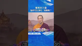 龍德上師：懺悔的力量為何可以淨化、消業障？