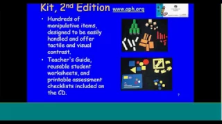 Webinar A Few of My Favorite Things for Teaching Math to Students with a Vision Loss
