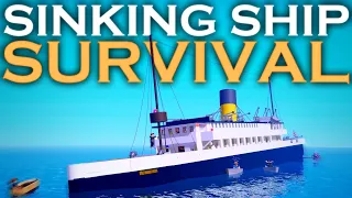 Sinking Ship Survival! | Roblox | With Jlkillen