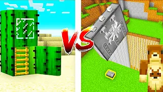 BAZA GANGU LAMUSÓW vs BAZA GANGU BRACI w Minecraft!