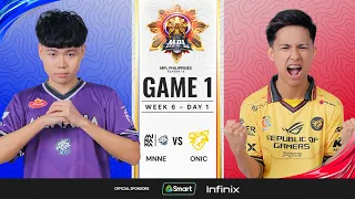 MPL PH S13 - W6D1 - MNNE vs ONIC - GAME 1