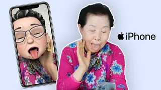 Korean Grandma in her 80s Tries 'Memoji' For The First Time