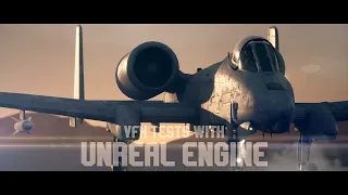 VFX Tests with Unreal Engine // Jets & Sci-Fi 3D CGI Animation in UE5