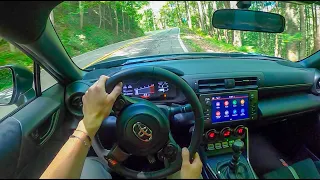 2023 Toyota GR86 Premium 6MT - POV Tail of the Dragon Drive (Binaural Audio)