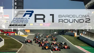 Race 1 - Round 2 Barcelona F1 Circuit - Formula Regional European Championship by Alpine